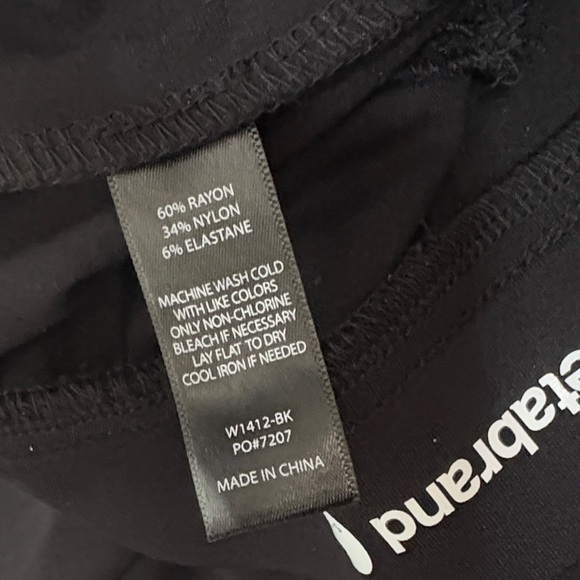 Betabrand Elegant Black Wide-Leg Pants - Picture 6 of 13